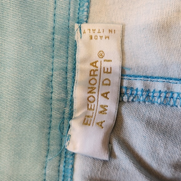 Cute 2 piece  XS capri set from Italy - Picture 4 of 8